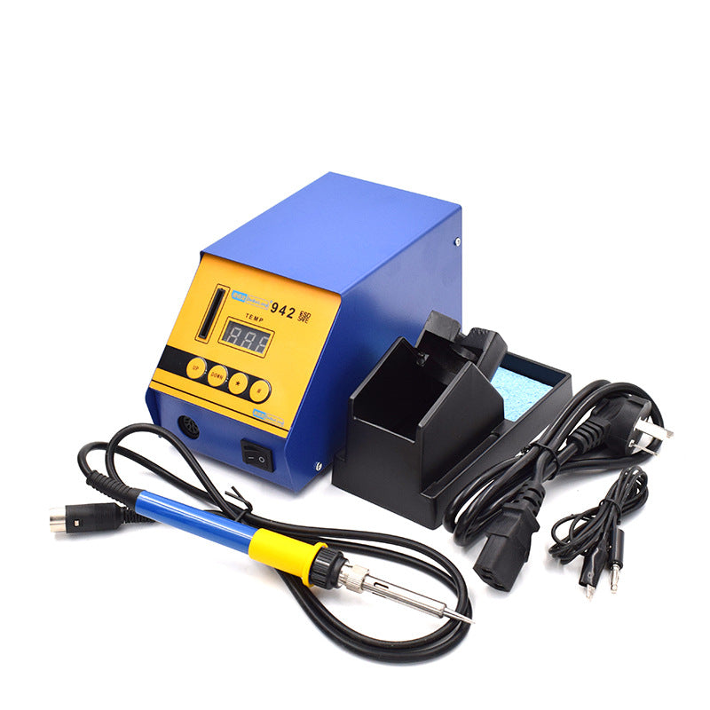 DBL942 welding table high power intelligent lead-free welding table adjustable temperature digital display electric soldering iron 90W high frequency constant temperature welding table
