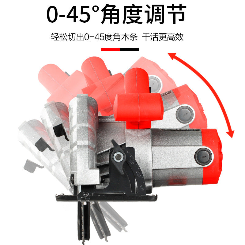 7 inch 9 inch woodworking electric circular saw home decoration portable chainsaw multi-function flip-chip table saw circular saw cutting machine