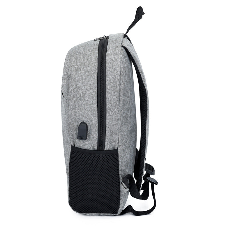 School bag large capacity business backpack men's computer bag, fashion usb charging backpack wholesale