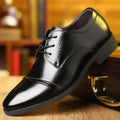 2021 new men's leather dress shoes - business casual, versatile, breathable, and comfortable