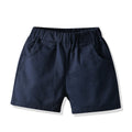 Summer new arrivals: export-quality children's vest, star print shirt, and bermuda shorts gentleman's three-piece baby set