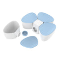 Factory direct: portable baby formula dispenser & food storage container - divided compartments, large capacity