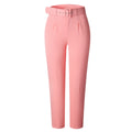 European and american style women's high-waisted casual trousers for  spring/summer - slim fit, figure-flattering suit pants, women's long pants, autumn professional trousers