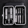 Wholesale stainless steel nail clipper set - 19 piece manicure & pedicure kit for beauty & grooming