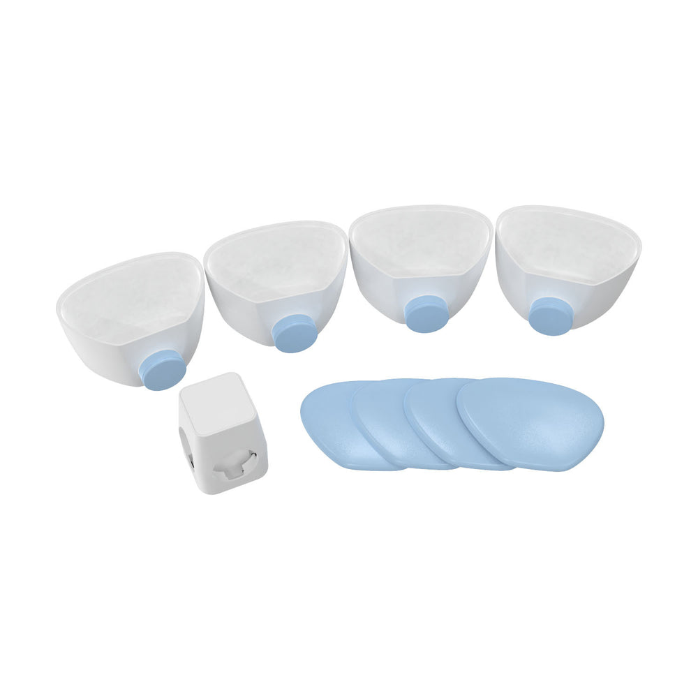 Factory direct: portable baby formula dispenser & food storage container - divided compartments, large capacity