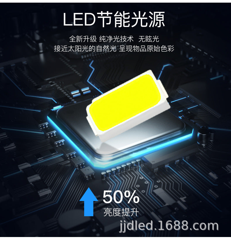 LED flood light outdoor super bright tunnel light engineering model outdoor waterproof and lightning-proof dustproof lighting