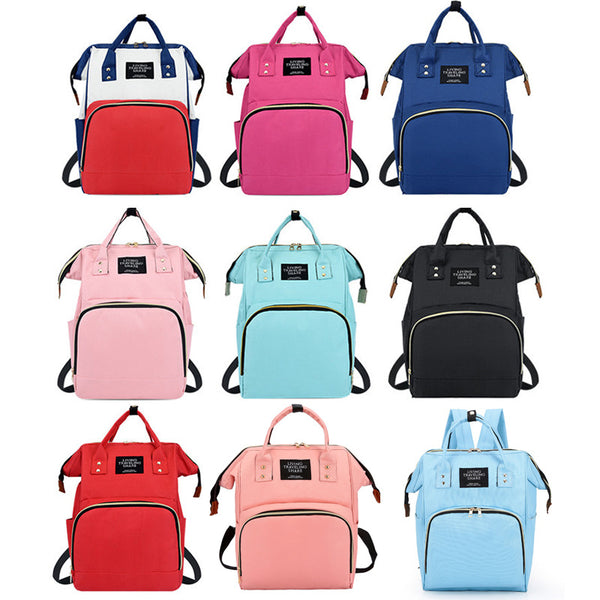 Diaper Mommy Bag Multifunctional Maternal and Infant Bag Portable Backpack Fashion Casual Women's Travel Bag Large Capacity Birth Bag
