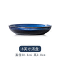 Japanese-style ceramic dinner plates - popular restaurant plates, creative steak plates, pasta deep dishes, wholesale tableware