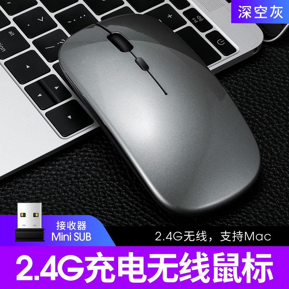 Thunderwolf q20 slim wireless bluetooth mouse - dual-mode rechargeable wireless mouse - amazon cross-border