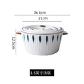 8.5inch large double ear soup pot