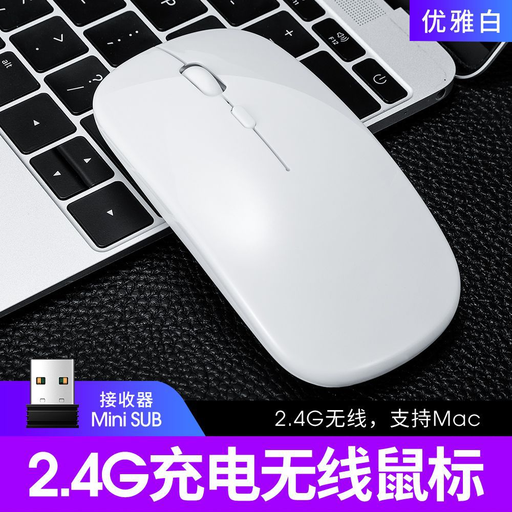 Thunderwolf q20 slim wireless bluetooth mouse - dual-mode rechargeable wireless mouse - amazon cross-border