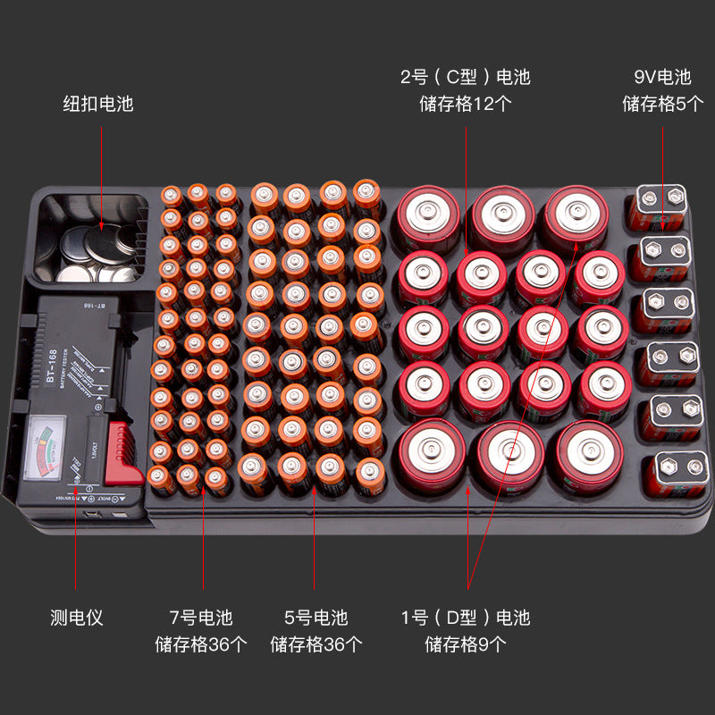 Battery storage box, battery tester, capacitance tester, new  products