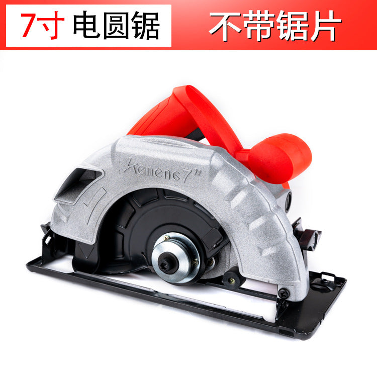 7 inch 9 inch woodworking electric circular saw home decoration portable chainsaw multi-function flip-chip table saw circular saw cutting machine