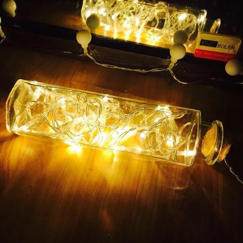 LED lantern battery box USB light string, Christmas decorative lights outdoor waterproof festive light string manufacturers wholesale