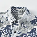 Amazon children's wear cross-border new arrivals: boys' summer printed short-sleeve shirt and shorts casual two-piece trendy set