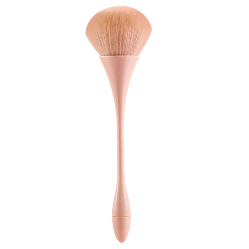 Single large small waist makeup brush beauty tool blush brush round head dust brush soft bristle loose powder brush makeup brush