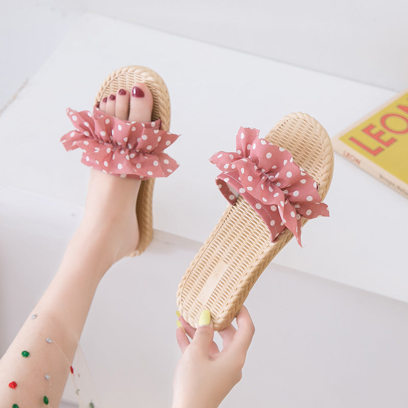 【dropshipping available】women's summer sandals & slippers - trendy new styles, influencer-approved, versatile flat beach flip-flops