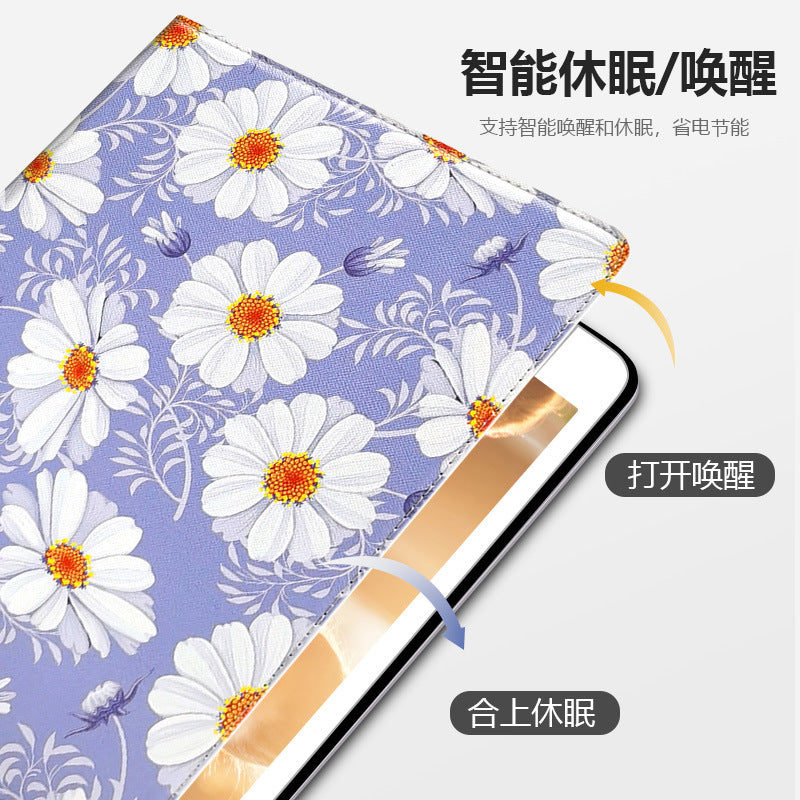 Suitable for 6/7/8/ipad mini tablet protective case new arrival 11inch 10.2inch flip sleep leather case