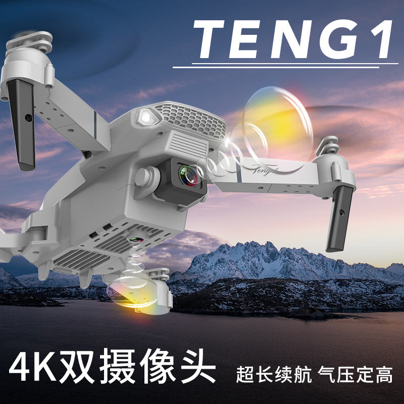 e 12% off stacked drone aerial photography hd 4k dual camera quadcopter e58 remote control aircraft toy