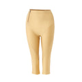 Compression shaping pants for mid-waist and abdominal tightening after thigh ring suction, shaping pants for post-liposuction, postpartum hip lifting and leggings