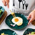 Wholesale ins ceramic dinnerware set for home use - large soup bowls, noodle bowls, salad bowls, rice bowls, fish plates - white porcelain