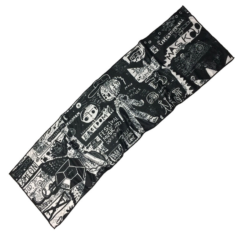 Wholesale cooling sports towel - sweat absorbent, quick-drying, ice towel for gym, men's use, ideal for badminton, running, basketball training