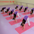 Pvc children's dance practice yoga mat 6mm - factory direct, home use, sports & fitness, non-slip gymnastics mat, stretching mat