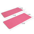 Pvc children's dance practice yoga mat 6mm - factory direct, home use, sports & fitness, non-slip gymnastics mat, stretching mat