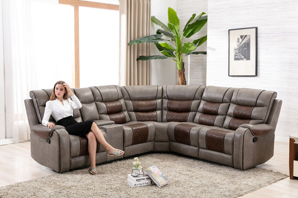 Customizable multifunctional corner sofa with storage, reclining leisure chair, and smart control for first-class living room comfort