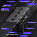 Silver carved a36 computer bluetooth speaker usb smart speaker subwoofer card slot cross-border amazon private label wholesale