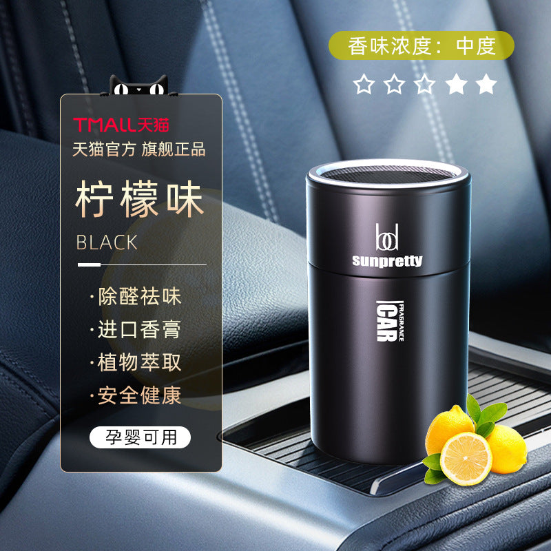 New arrival tarot small fragrance tank car car perfume formaldehyde odor solid balm car ornaments cup holder balm