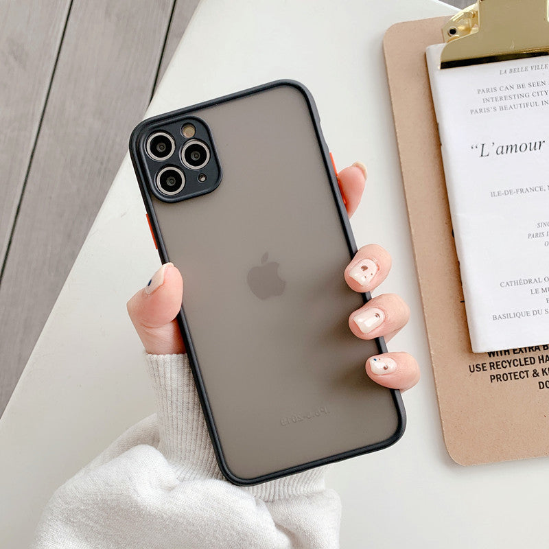 Suitable for vivos10e/t1 phantom eye protection fine hole contrast color frosted mobile phone case y32 skin feel anti-fall protective case