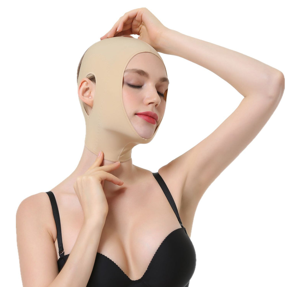 V102 beauty shaping v face double chin lifting firming face shaping bandage beauty face sculpting mask