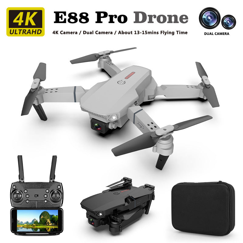 e 12% off stacked drone aerial photography hd 4k dual camera quadcopter e58 remote control aircraft toy