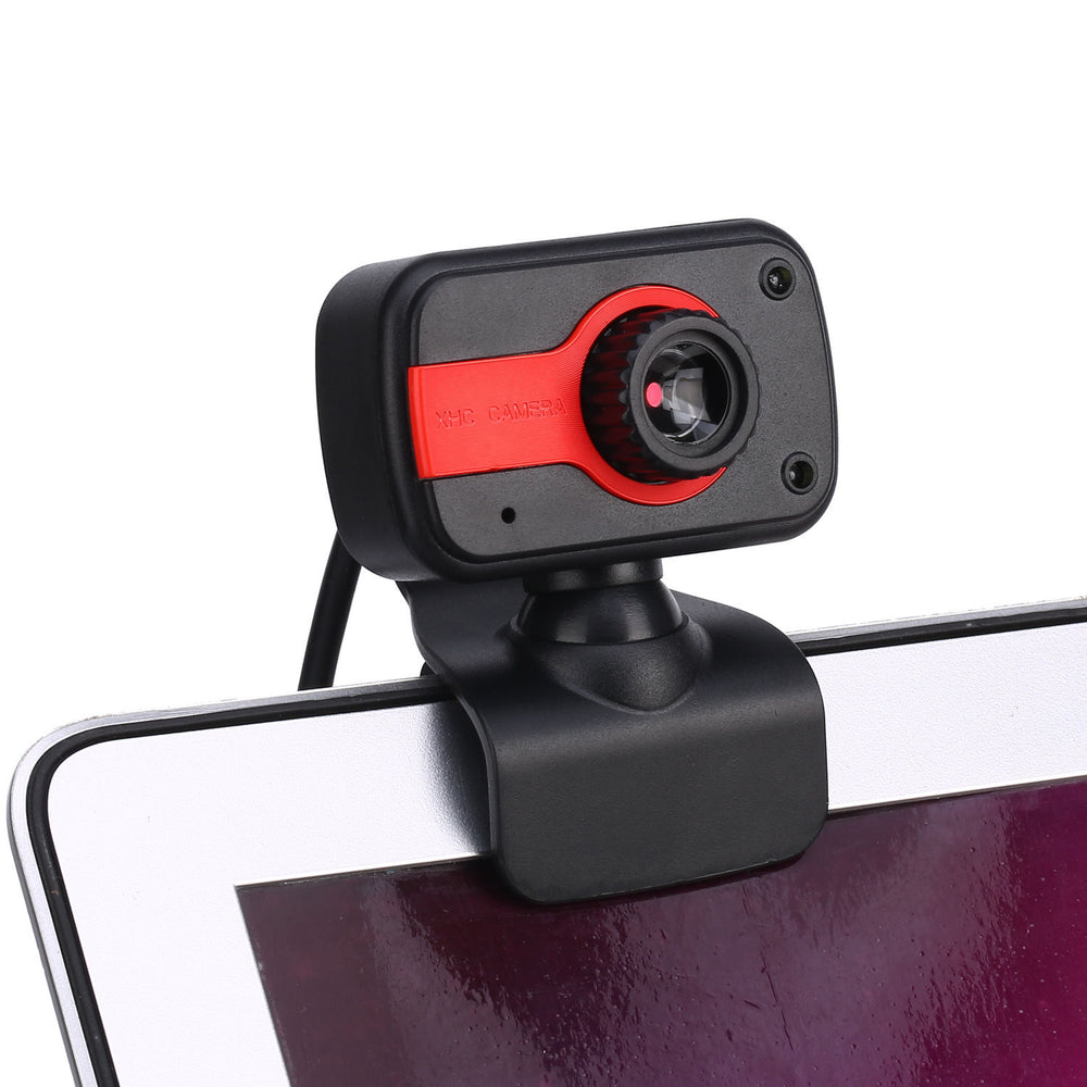high-definition clip usb computer camera, driver-free computer built-in microphone, online class live video head