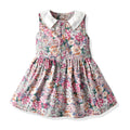 Kids' summer new arrivals: girls' princess dresses - multicolor floral sweet dresses for wholesale