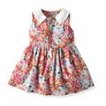 summer new printing shirt overallssuitdressfashion brother and sister wear export wholesale for boys and girls