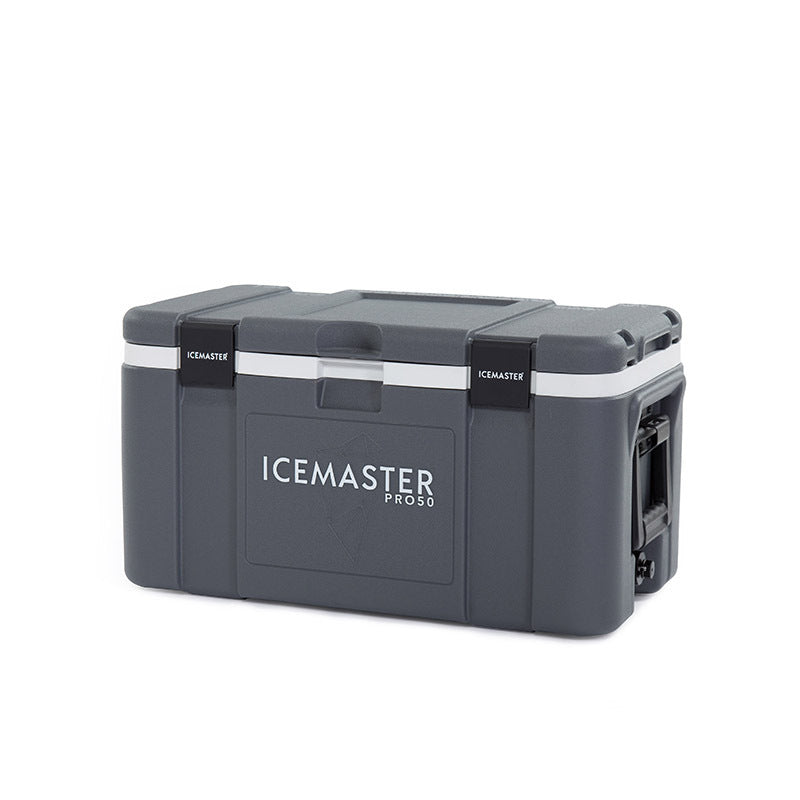 Wholesale insulated cooler box manufacturer, 50l fresh food catering refrigerated box for meal delivery, canteen distribution, and fishing (both freshwater and saltwater)