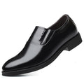 Summernew arrival cowhide leather shoes business formal casual shoes cowhide slip-on shoes men's easiest for match wedding shoes one piece