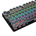 Meishang e-family hjk900 punk mechanical keyboard 104-key metal backlit computer wired keyboard anti-ghosting cross-border