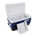 Premium 65l portable wheeled cooler box - ideal for outdoor camping, fishing, and picnics