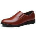 Summernew arrival cowhide leather shoes business formal casual shoes cowhide slip-on shoes men's easiest for match wedding shoes one piece