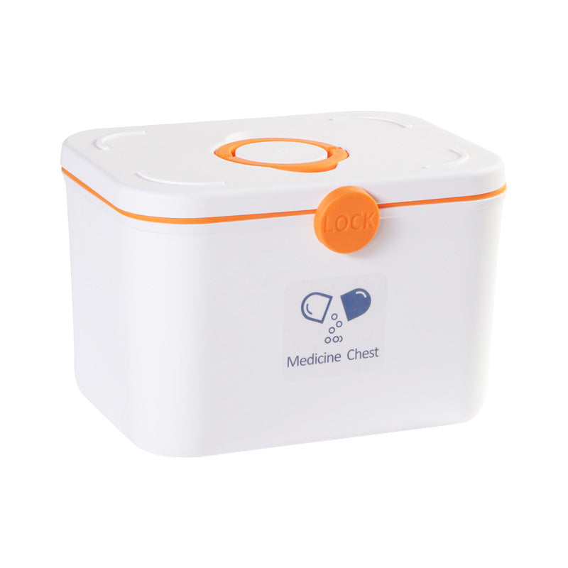 Portable large first aid medical box directly from the manufacturer Household small plastic storage medical box Multi-layer