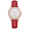 Womenwatches cross-border diamond-luminous watch women's belt women's watch quartz watch diamond jewelry luminous diamond