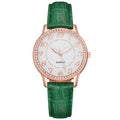 Womenwatches cross-border diamond-luminous watch women's belt women's watch quartz watch diamond jewelry luminous diamond