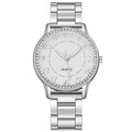 Aliexpress diamond-studded luminous watch - women's casual business steel band quartz watch - wholesale diamond jewelry wristwatch from manufacturer
