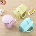 304 stainless steel water cup - korean style for women, students, office use, kids - drop-proof mug with lid - trendy ins couple cup