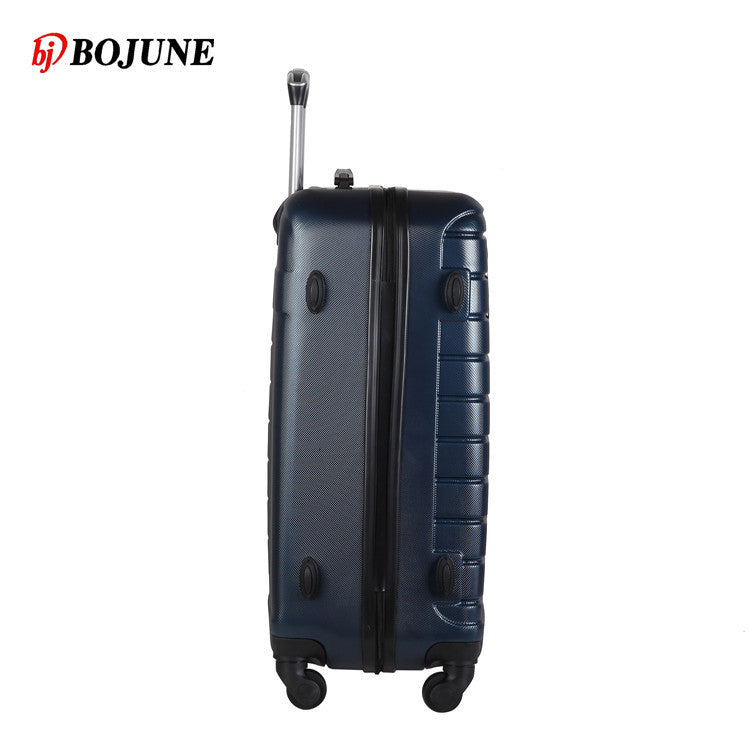 Factory direct sales trolley case printed logo universal wheel luggage gift password box wholesale travel bag ABS