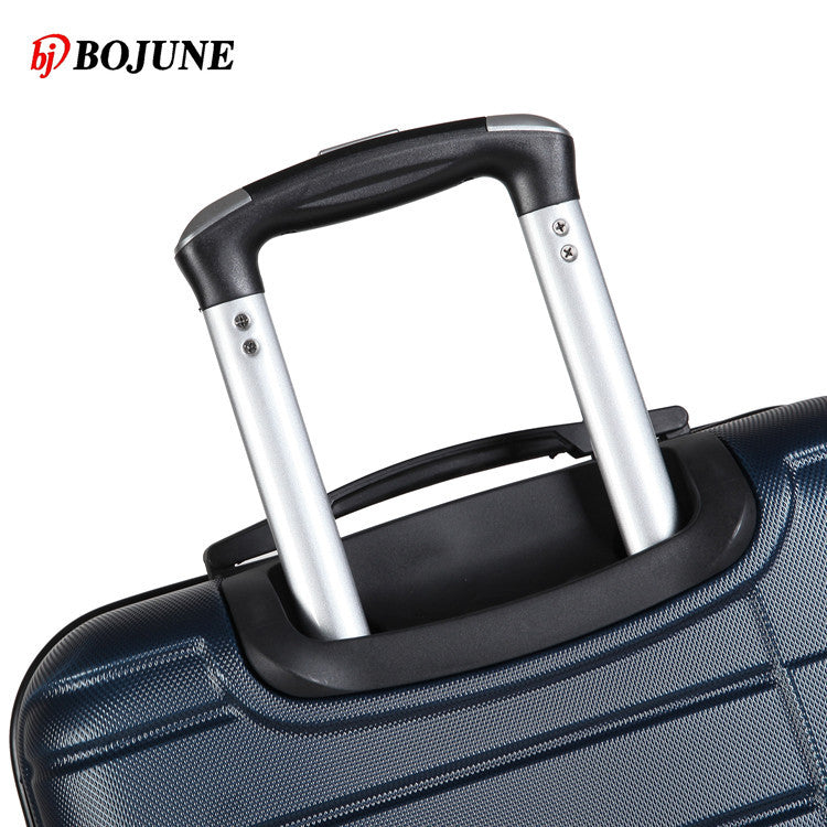 Factory direct sales trolley case printed logo universal wheel luggage gift password box wholesale travel bag ABS