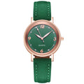 New arrival: women's luminous watch with leather strap - casual fashion trend, wholesale direct from watch manufacturer